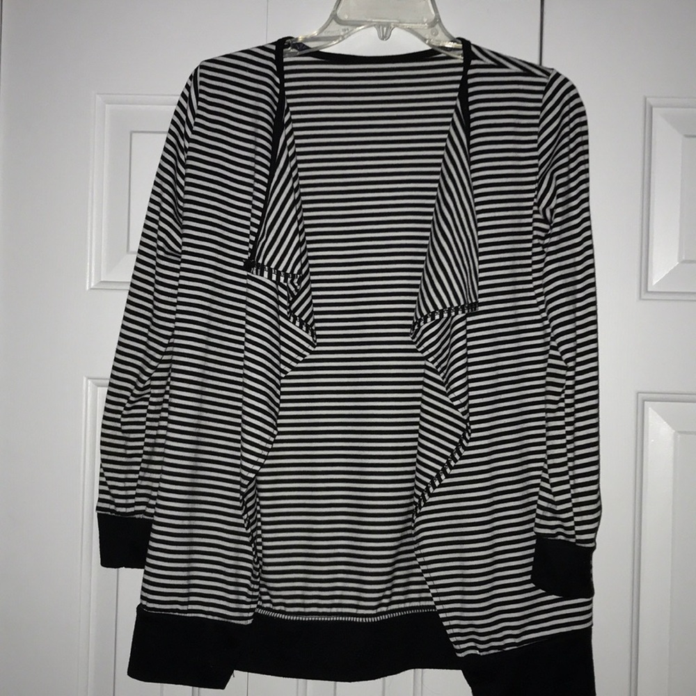 Striped cardigan